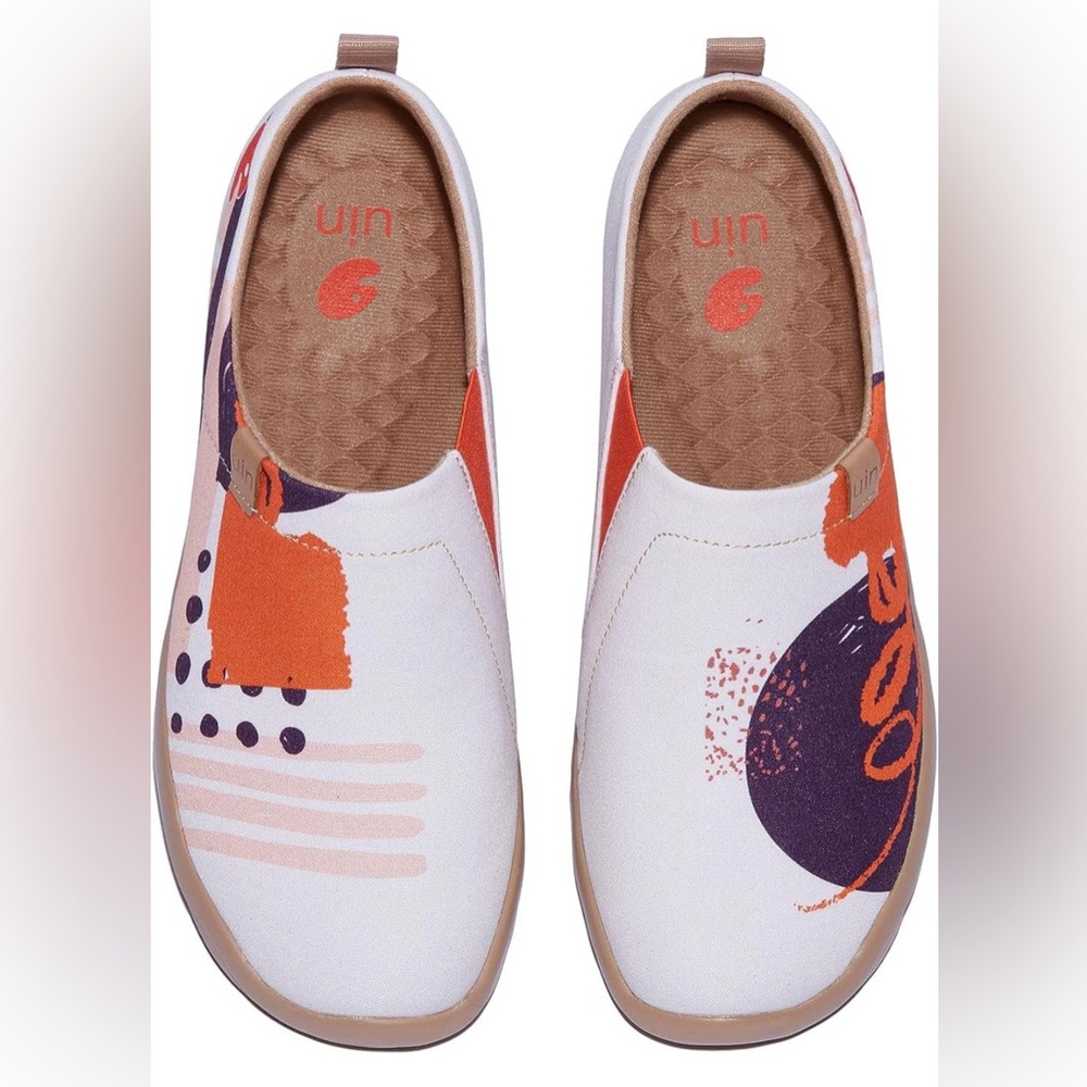 UIN Women’s Comfortable Shoes/ Doodle Inspiration/US7.5